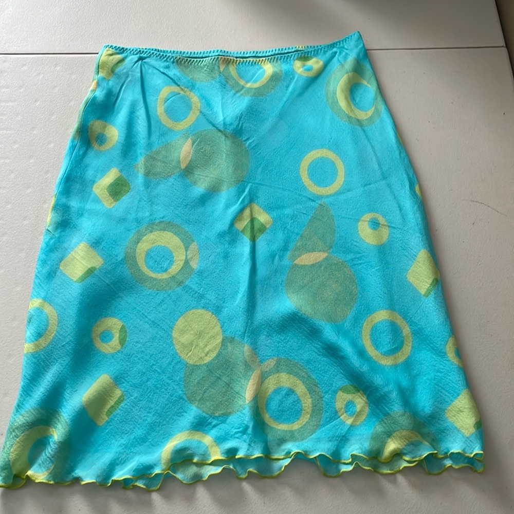 Laundry by Shelli Segal, elastic waist skirt, size 8